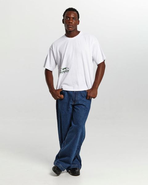 Cold Culture Sharing Location T Shirt White | 87602-LTBM