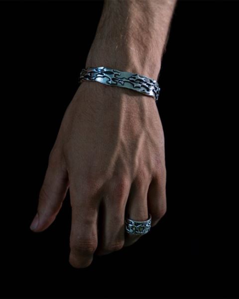 Cold Culture Sky Blue Bracelet Jewelry Silver Blue | 95147-PYBK