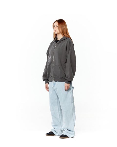 Cold Culture Starface Zip Hoodie Grey | 09742-RSEJ