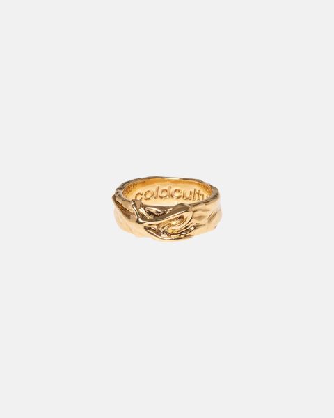 Cold Culture Starfish Ring Jewelry Gold Brown | 50431-ONWU