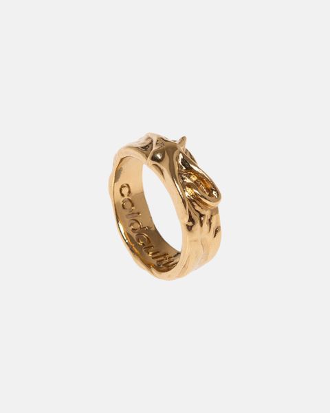 Cold Culture Starfish Ring Jewelry Gold Brown | 50431-ONWU