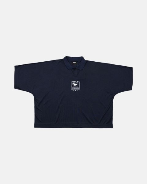 Cold Culture Star-horse Polo India Ink Shirt Yellow | 40752-MUBX