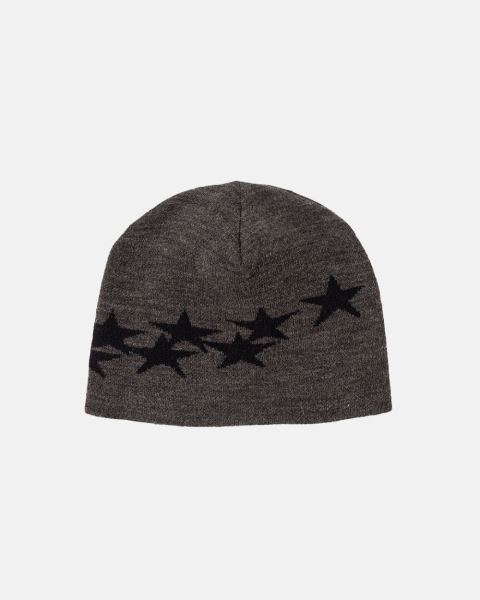 Cold Culture Stars Beanie Grey | 59801-YDBQ