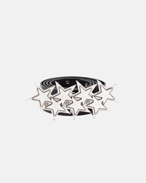 Cold Culture Stars Belts Black | 02395-DKTA