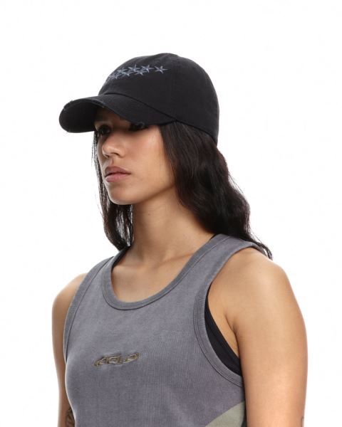 Cold Culture Stars Caps Black | 71829-AUHB