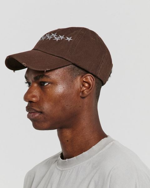 Cold Culture Stars Caps Brown | 90367-FAVW
