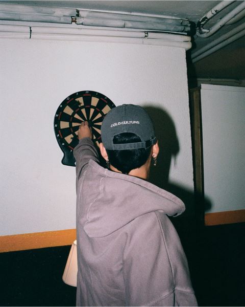 Cold Culture Stars Caps Dark Grey | 16903-TRLO