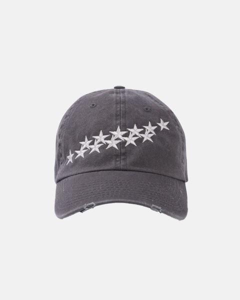 Cold Culture Stars Caps Dark Grey | 16903-TRLO