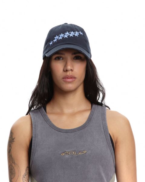 Cold Culture Stars Caps Navy | 57394-BJNV