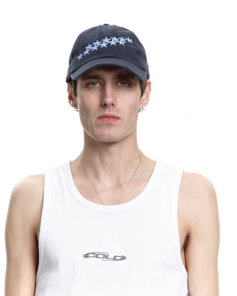 Cold Culture Stars Caps Navy | 57394-BJNV