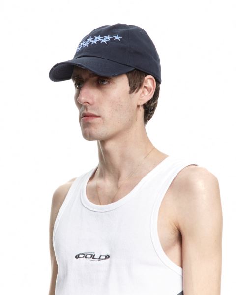 Cold Culture Stars Caps Navy | 57394-BJNV