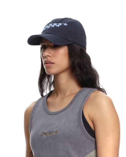 Cold Culture Stars Caps Navy | 57394-BJNV