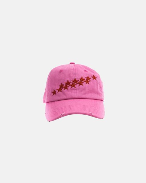 Cold Culture Stars Caps Pink | 30789-XJPY