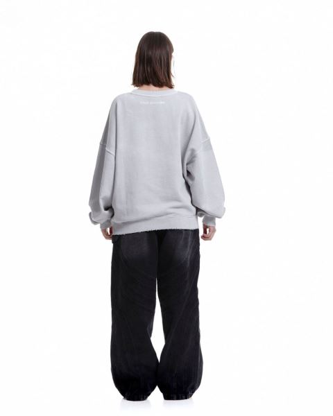 Cold Culture Stars Crewneck Sweatshirts Grey | 95381-DQHK