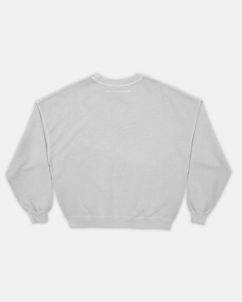 Cold Culture Stars Crewneck Sweatshirts Grey | 95381-DQHK