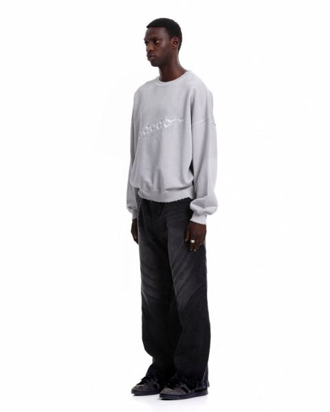 Cold Culture Stars Crewneck Sweatshirts Grey | 95381-DQHK
