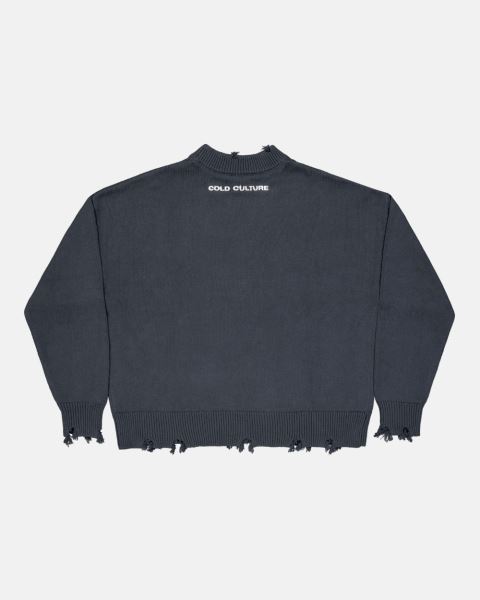 Cold Culture Stars Knitwear Black | 43529-OPZD