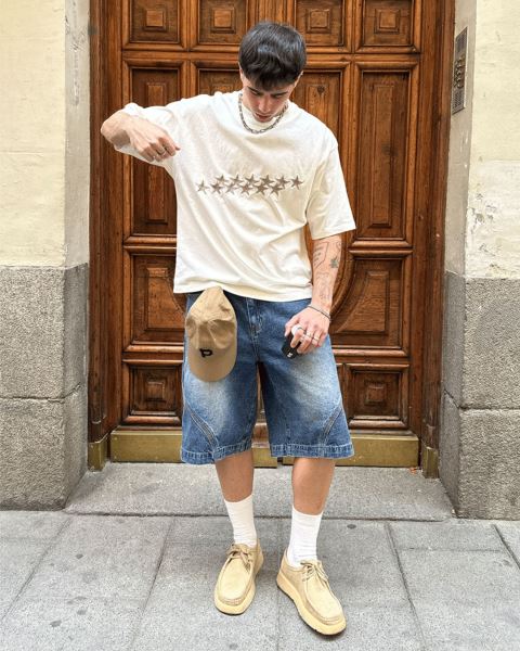 Cold Culture Stars T Shirt White | 57946-OTWM