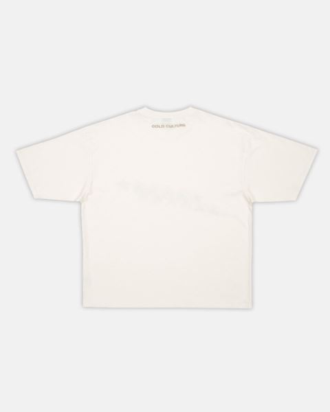 Cold Culture Stars T Shirt White | 57946-OTWM