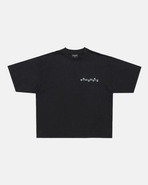 Cold Culture Stellar T Shirt Black | 31597-NSFB