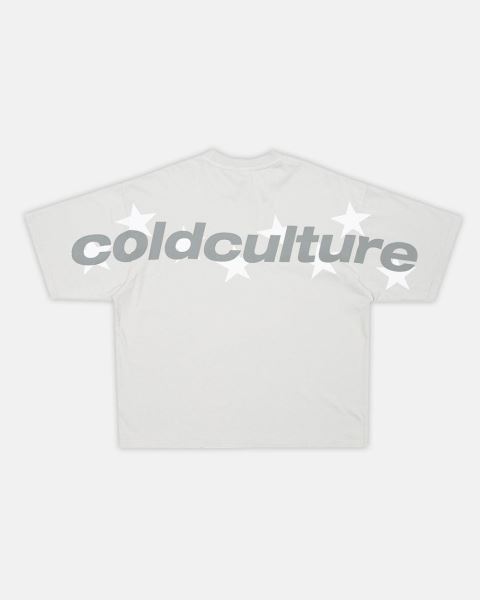 Cold Culture Stellar T Shirt Light Grey | 70269-QNOV