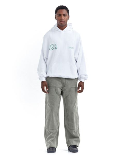 Cold Culture Still Cold Hoodie White | 90356-HRLN