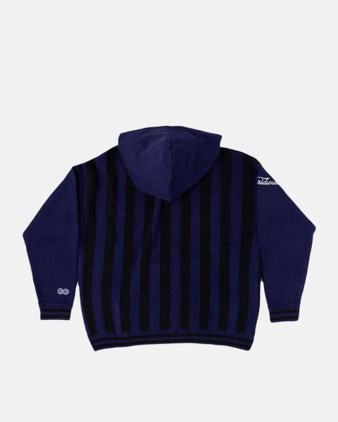 Cold Culture Structure Knitwear Blue | 89461-KDJQ