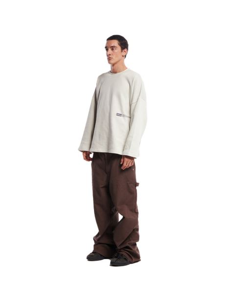 Cold Culture Sunrise Crewneck Sweatshirts Grey | 70518-NCAU