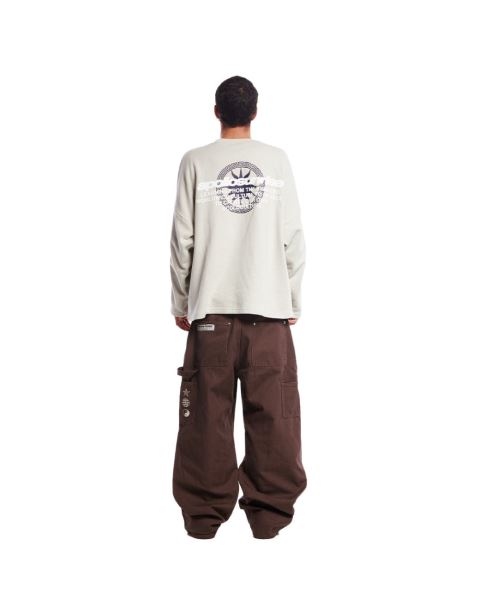 Cold Culture Sunrise Crewneck Sweatshirts Grey | 70518-NCAU