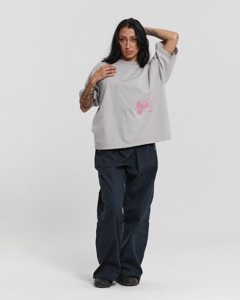 Cold Culture Supernova T Shirt Grey | 30295-LQIK