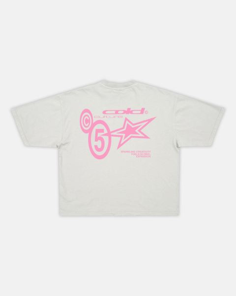 Cold Culture Supernova T Shirt Grey | 30295-LQIK