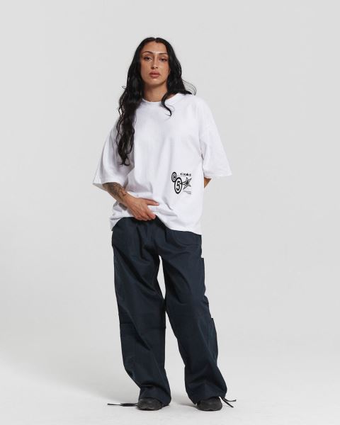 Cold Culture Supernova T Shirt White | 96207-KRAE