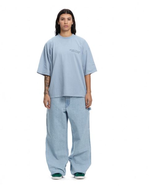 Cold Culture Technical Sheet T Shirt Blue | 03857-QSEF