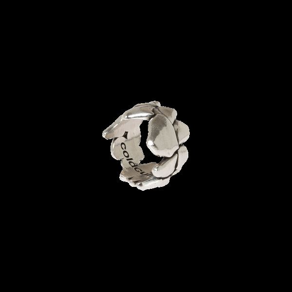 Cold Culture Teeth Ring Jewelry Silver Red | 21563-UFHP
