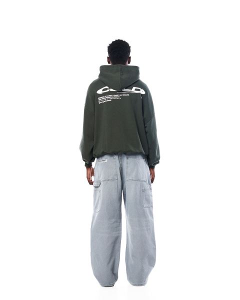 Cold Culture Trails Hoodie Dark Green | 71295-COIX