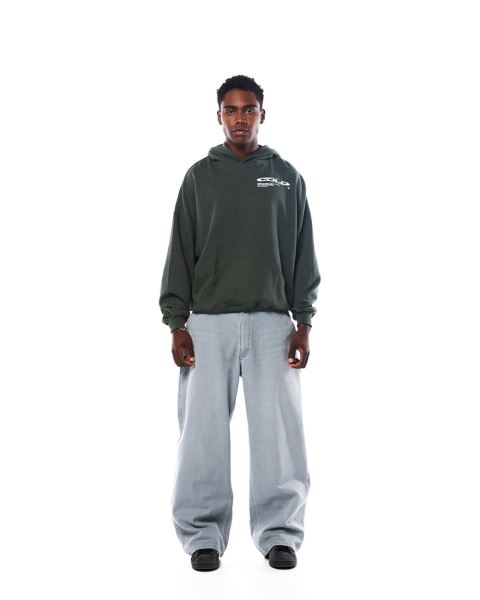 Cold Culture Trails Hoodie Dark Green | 71295-COIX