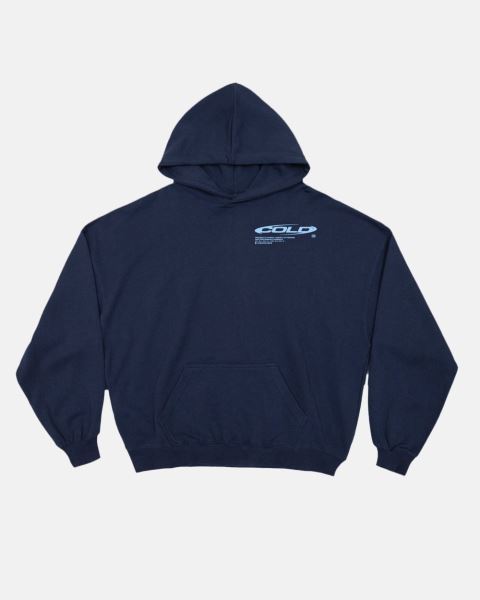 Cold Culture Trails Hoodie Grey Blue | 82439-UADE