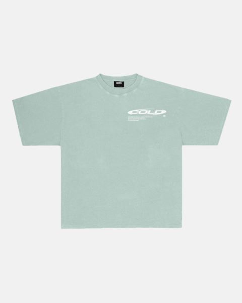 Cold Culture Trails T Shirt Green | 05129-OMHL
