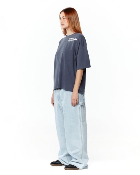 Cold Culture Trails T Shirt Green | 70139-SOFE