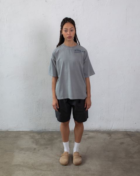 Cold Culture Trails T Shirt Grey | 82793-UWSP