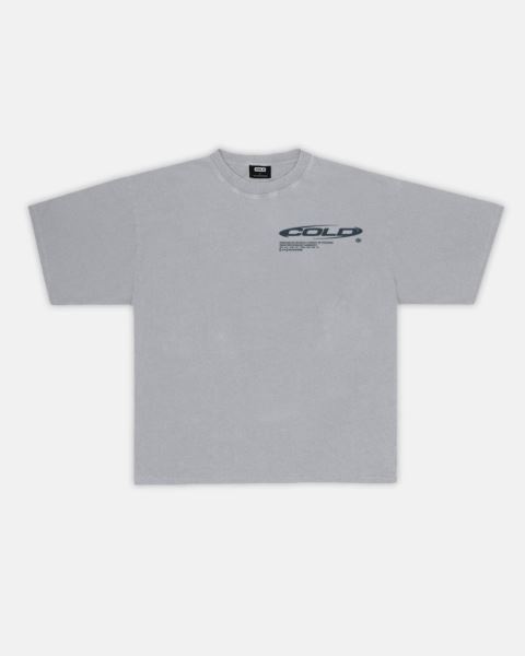 Cold Culture Trails T Shirt Grey | 82793-UWSP