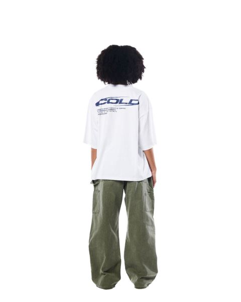 Cold Culture Trails T Shirt White | 35741-GRVN