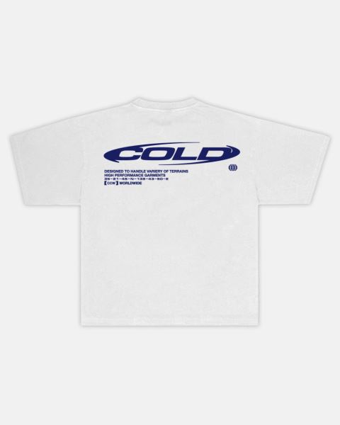 Cold Culture Trails T Shirt White | 35741-GRVN