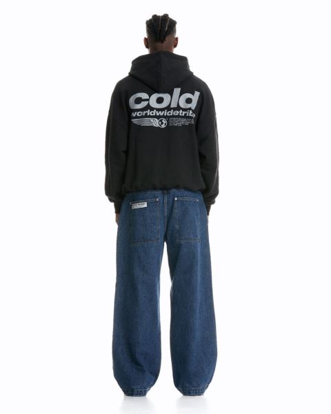 Cold Culture Tribe Hoodie Black | 30579-ECQN