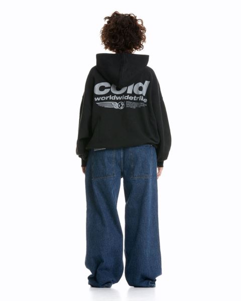 Cold Culture Tribe Hoodie Black | 30579-ECQN