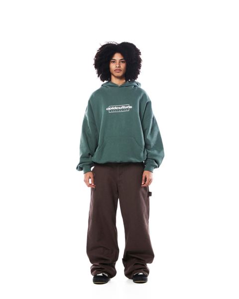 Cold Culture Tribe Hoodie Green | 01574-LXEU
