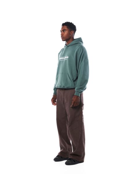 Cold Culture Tribe Hoodie Green | 01574-LXEU