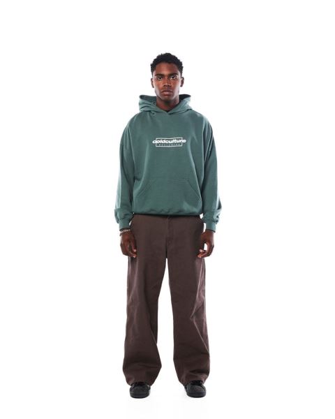 Cold Culture Tribe Hoodie Green | 01574-LXEU