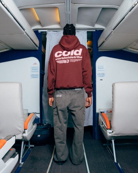 Cold Culture Tribe Hoodie Red | 38429-MASN