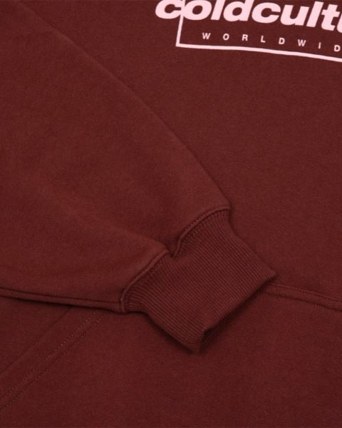 Cold Culture Tribe Hoodie Red | 38429-MASN